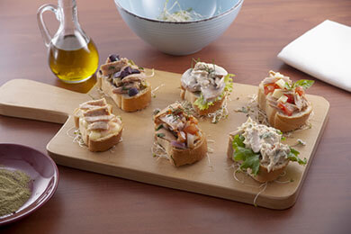 Tapas con atún