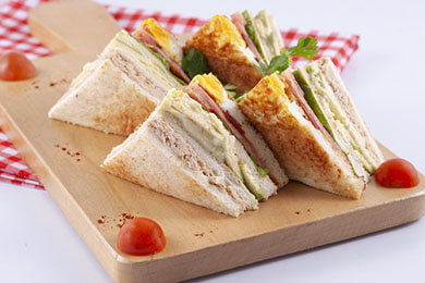 Sandwich de caballa